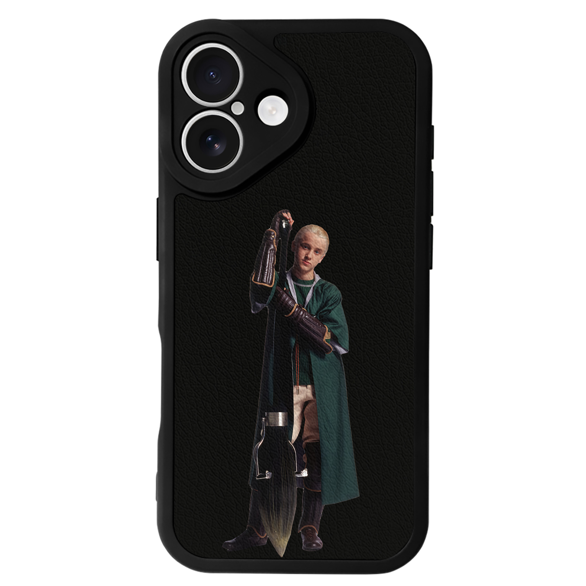 （画像用） Harry Potter ハリー・ポッターシリーズ 【iPhone 16シリーズ対応】シリコンスマホケース（レザー調） 材質：シリコン